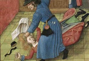 دلیل ازدواج سفید، جایگاه زن در غرب - خشونت علیه زنان در قرون وسطی