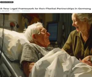 قانون جدید آلمان درباره همباشی معرفی «جامعه مسئولیت» برای روابط غیرزناشویی