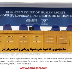 تهدیدپذیری حاکمیت ملی، نمونه رومانی و همجنس‌گرایان